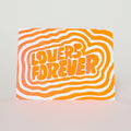 Lovers Forever Letterpress Greeting Card