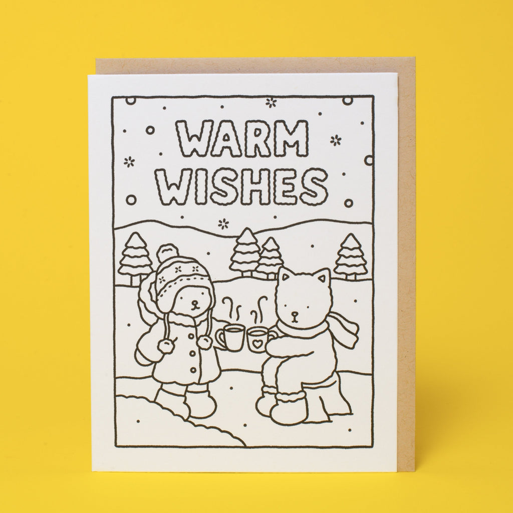 Warm Wishes Holiday Card