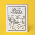 Warm Wishes Holiday Card
