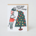 Tops Christmas Tree Holiday Card