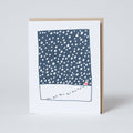 Snowy Walk Holiday Card