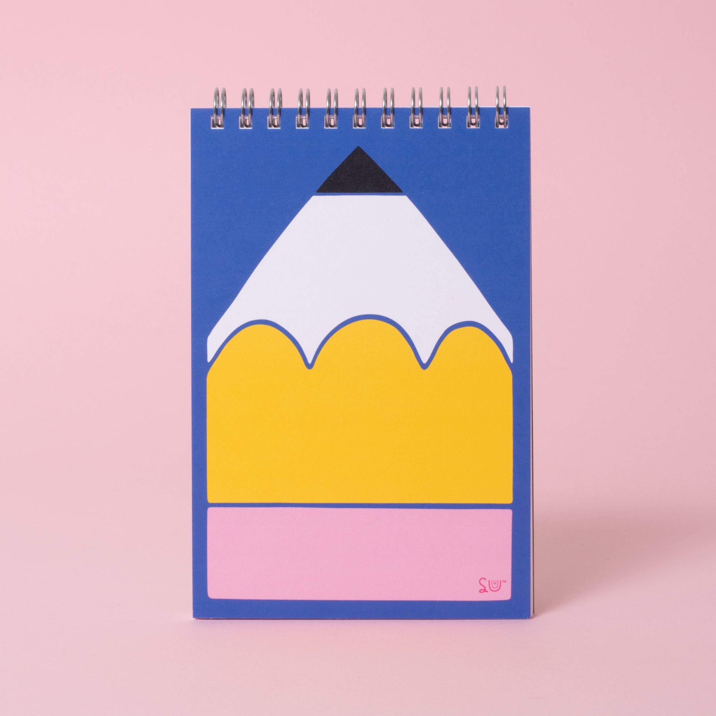 Big Pencil 4x6" Spiral Notebook Blank