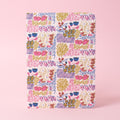 Garden Plots Pattern B6 Blank Notebook