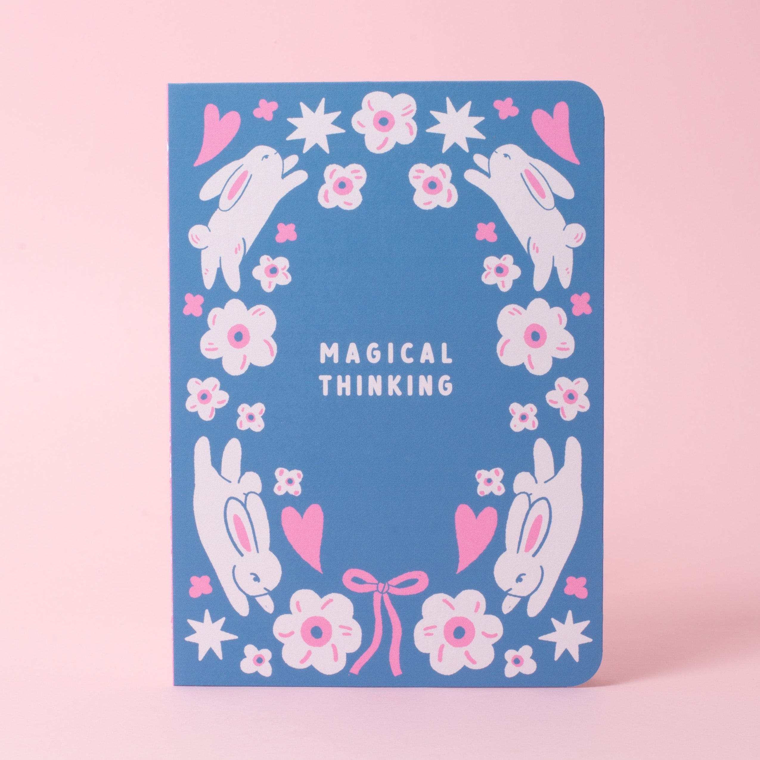 Magical Thinking Bunnies B6 Blank Notebook