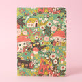 Gnome Village B6 Blank Notebook