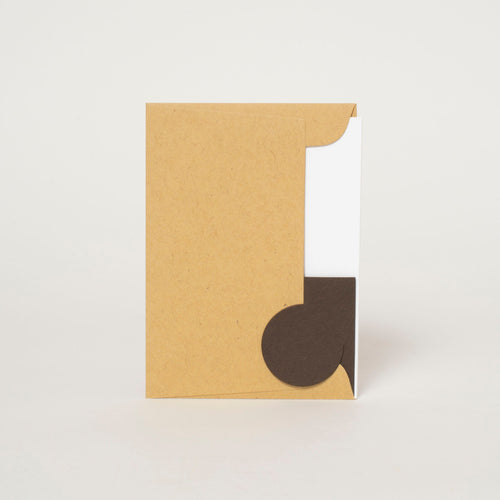 Hoppy Birthday Frog Letterpress Greeting Card