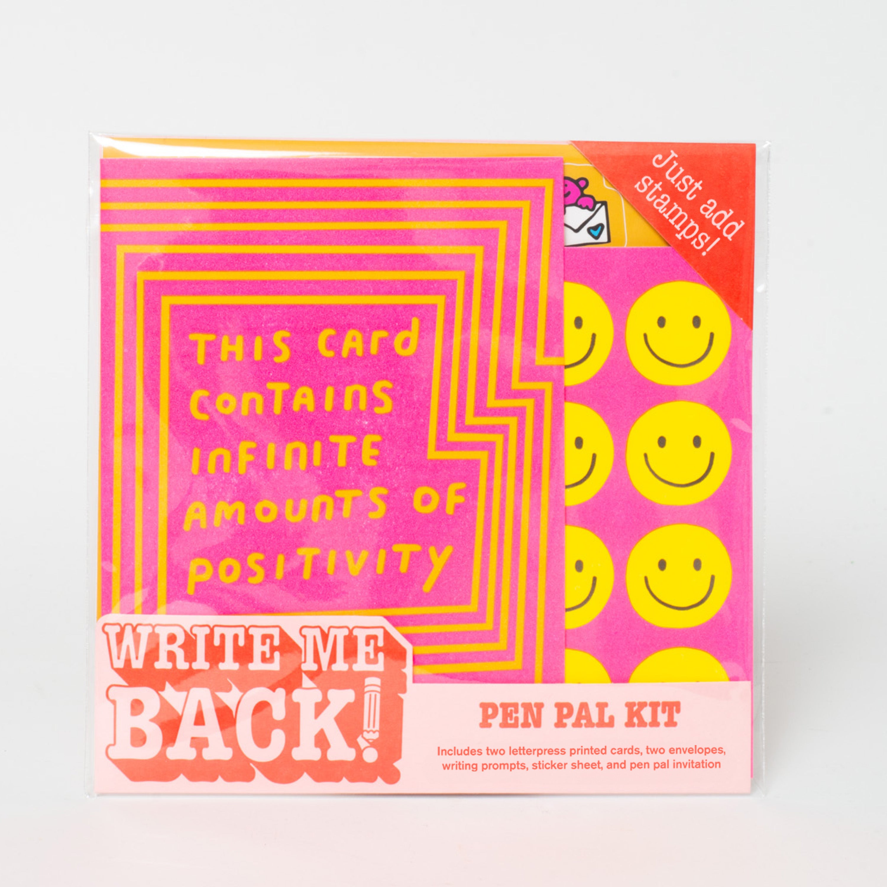Write Me Back! Pen Pal Kit PARTY PACK