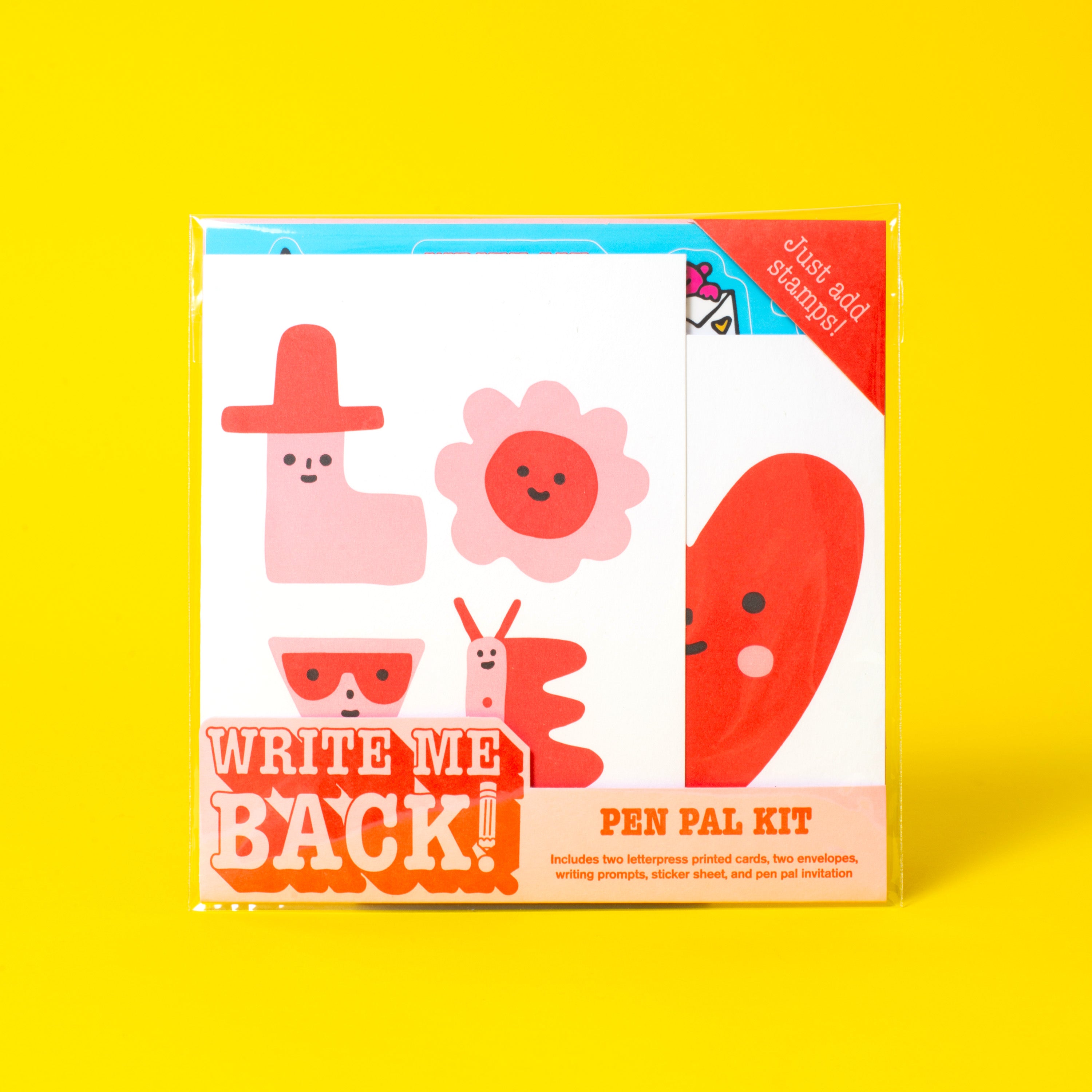 Write Me Back! Pen Pal Kit (Love + Heart Friend)