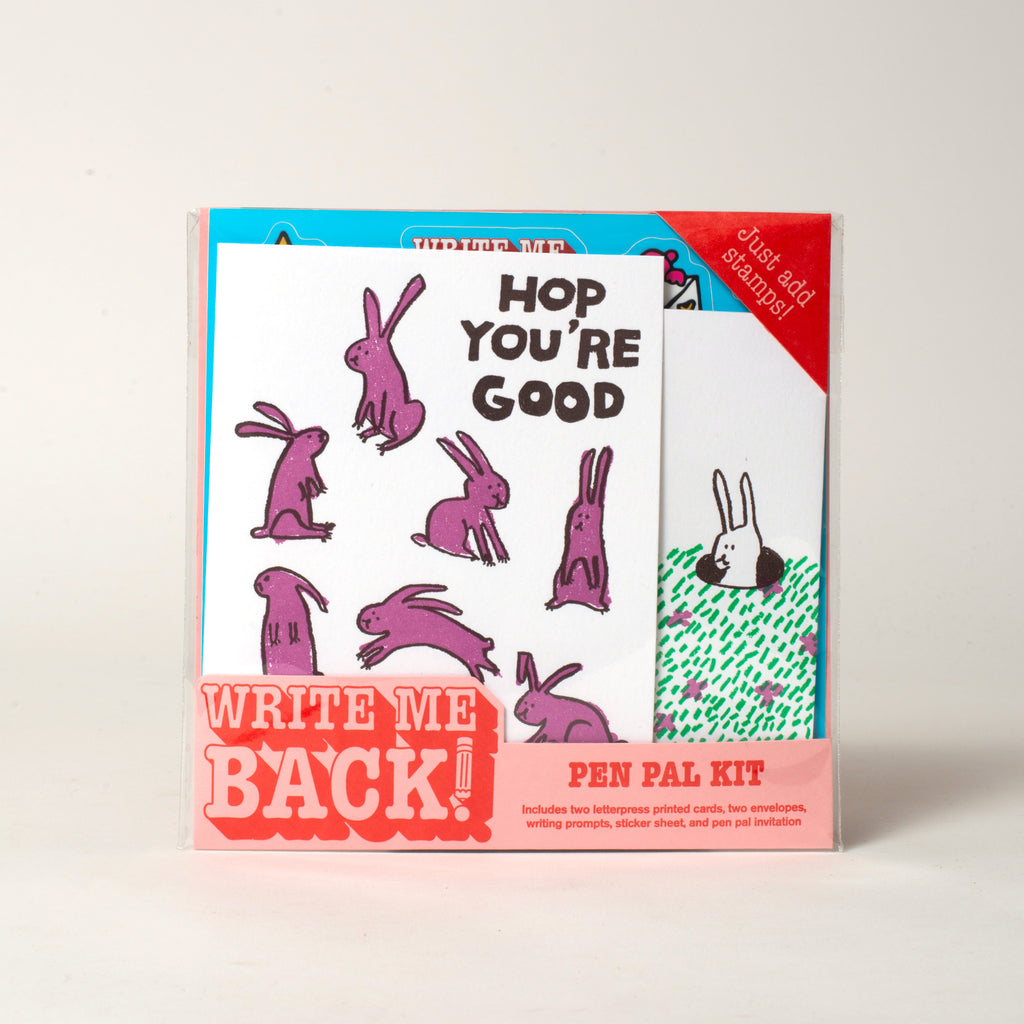 Write Me Back! Pen Pal Kit (Hope You're Good Bunnies)