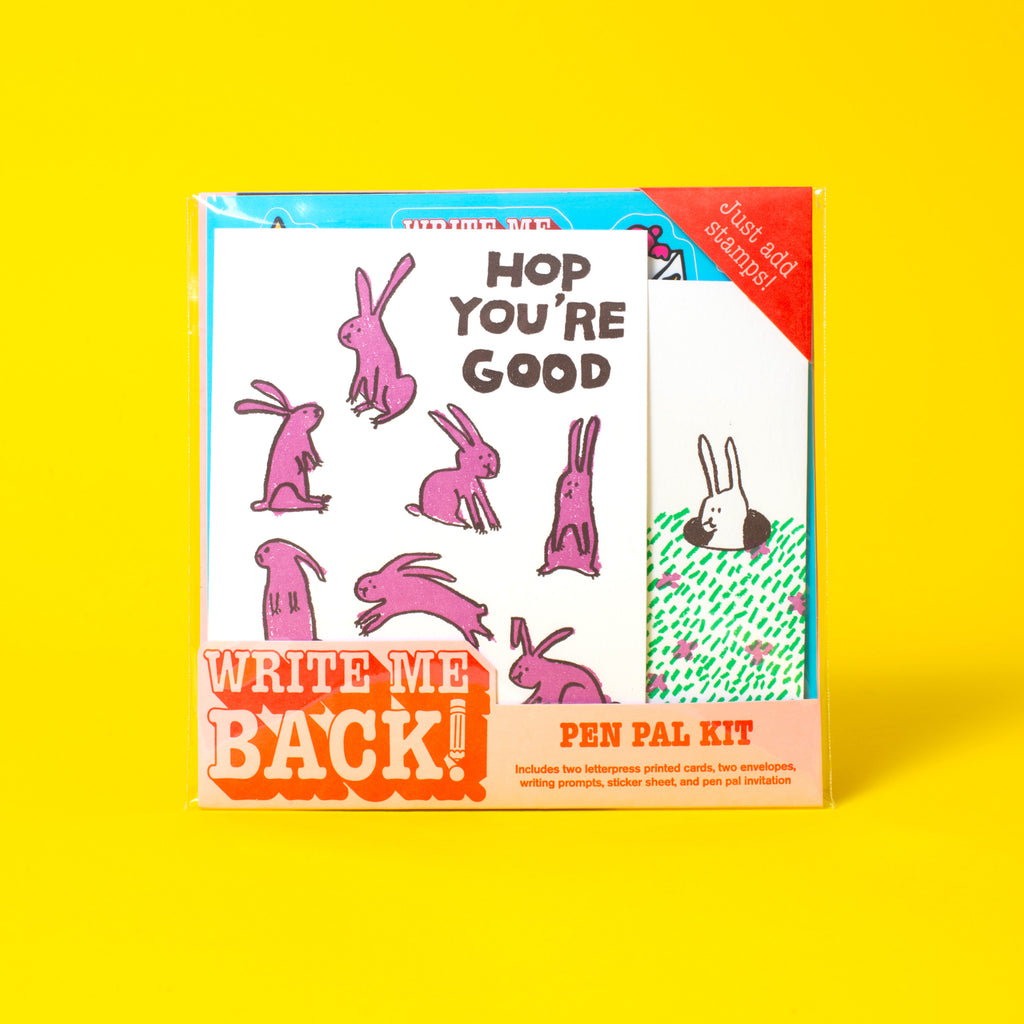 Write Me Back! Pen Pal Kit (Hope You're Good Bunnies)