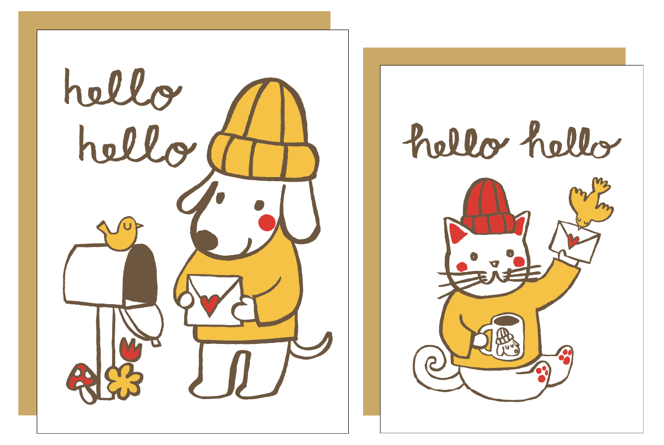 Write Me Back! Pen Pal Kit (BFF Dog & Cat)