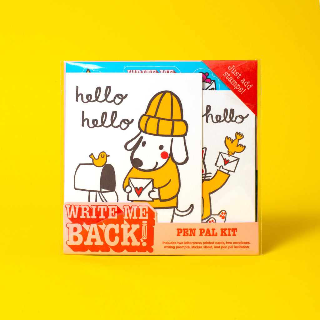 Write Me Back! Pen Pal Kit (BFF Dog & Cat)