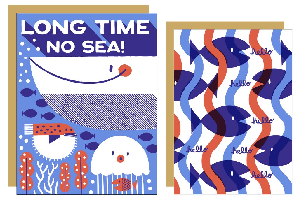 Write Me Back! Pen Pal Kit (Long Time No Sea)