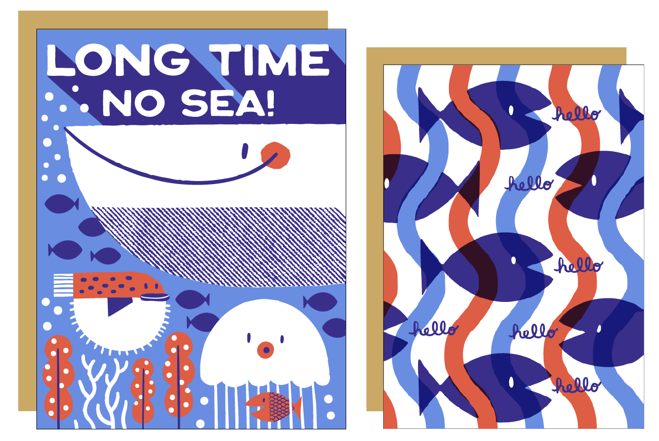 Write Me Back! Pen Pal Kit (Long Time No Sea)