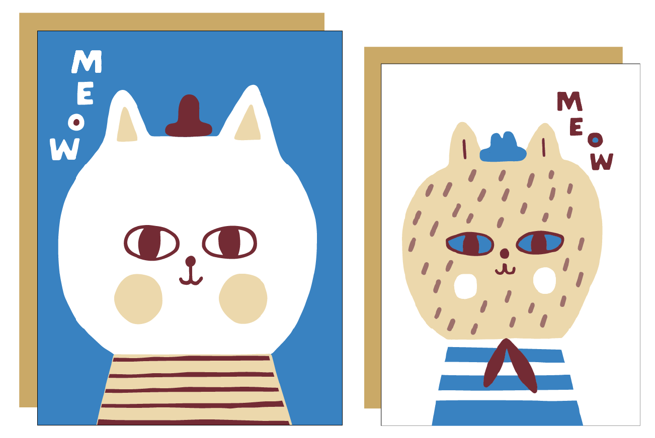 Write Me Back! Pen Pal Kit (Meow Kitty)