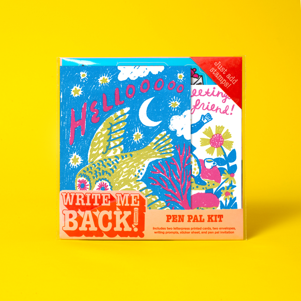 Party Sampler Pack! Write Me Back! Pen Pal Kits