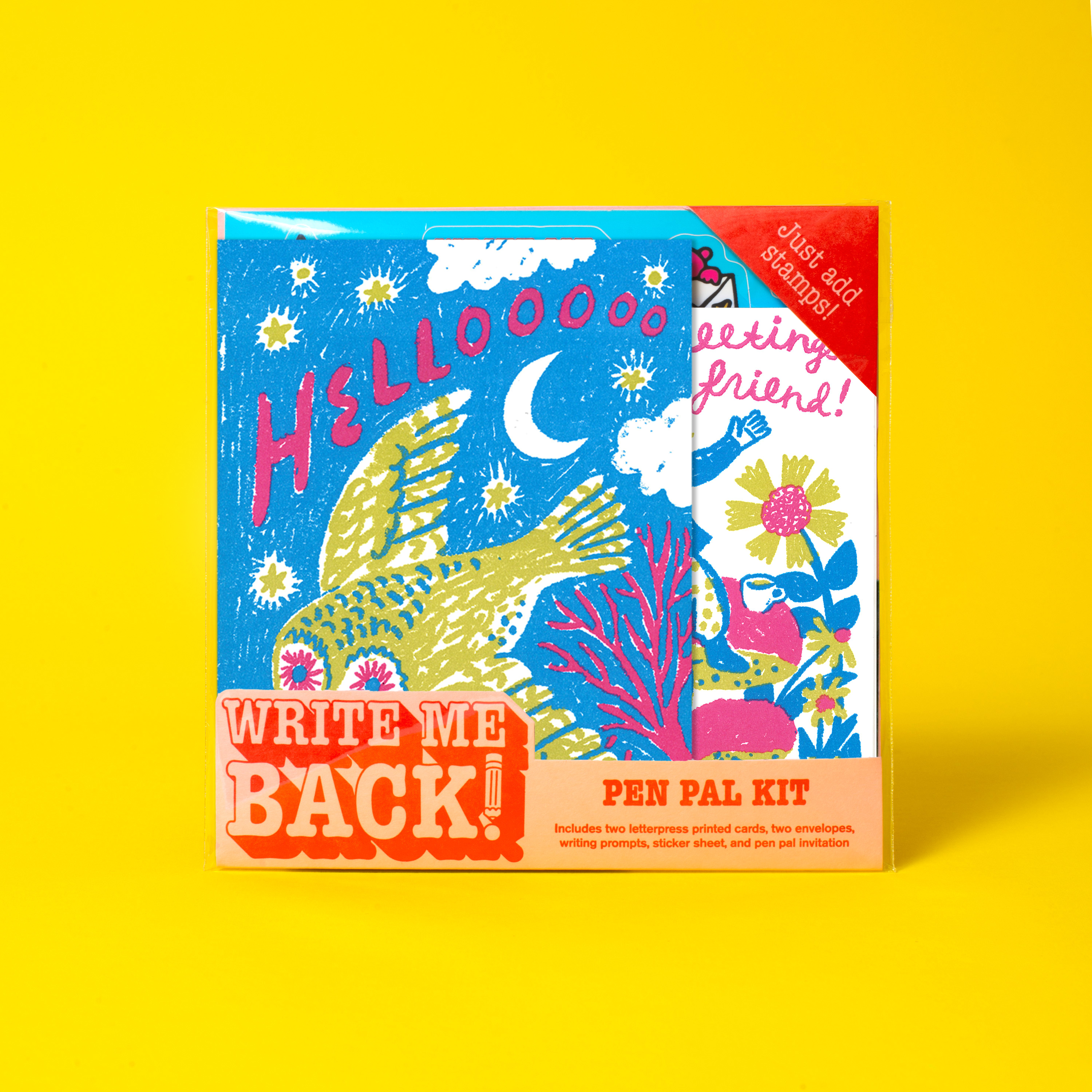 Party Sampler Pack! Write Me Back! Pen Pal Kits