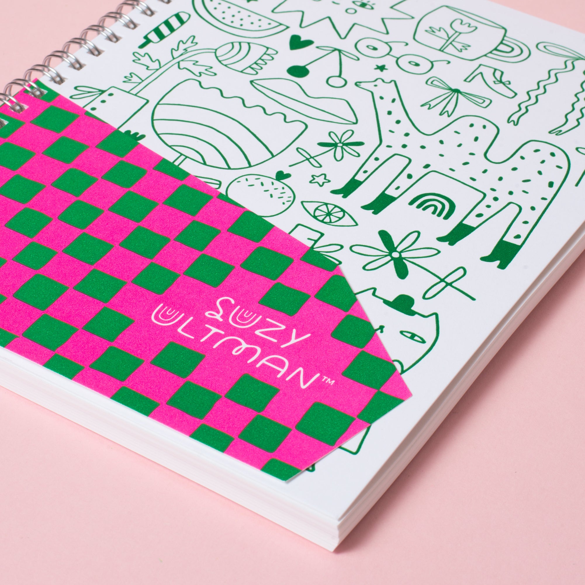 Doodles Letterpress Notebook by Suzy Ultman