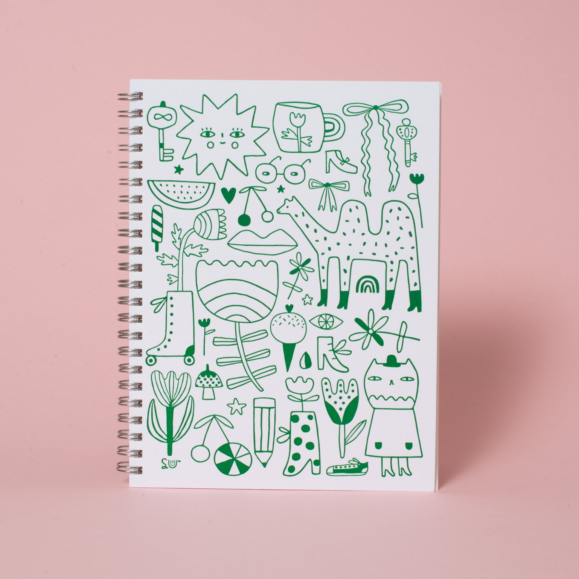 Doodles Letterpress Notebook by Suzy Ultman