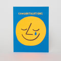 Congrats Tear Letterpress Greeting Card