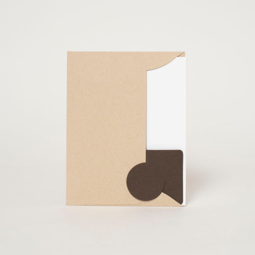 Punny Pretzel Wedding Letterpress Greeting Card