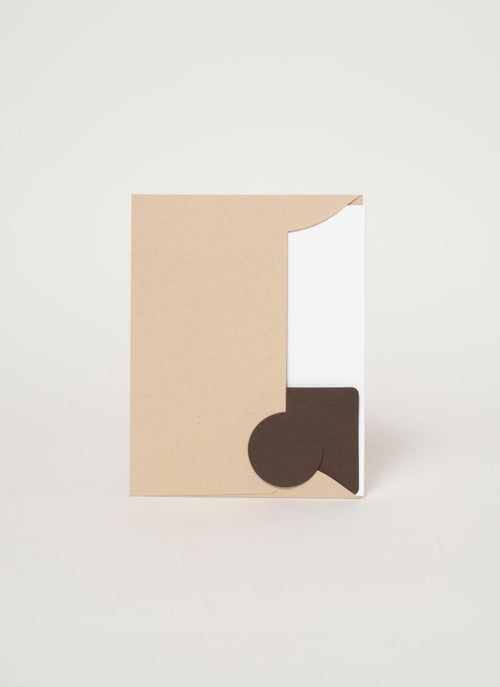 Foxiest Fox Love Letterpress Greeting Card